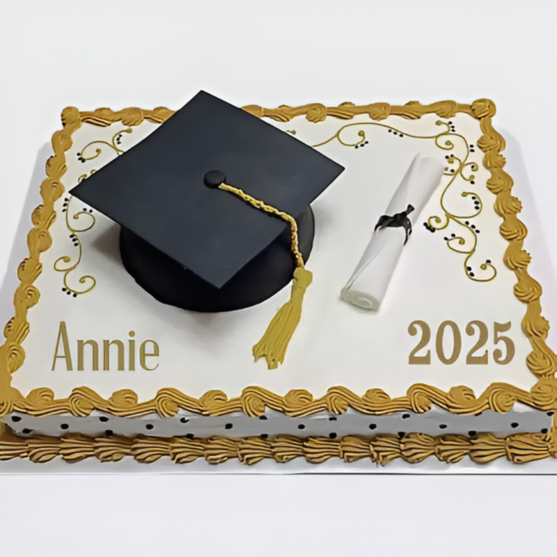 Graduation gift box with custom mug, keychain, chocolates, and inspirational accessories – thoughtful gift for recent graduates