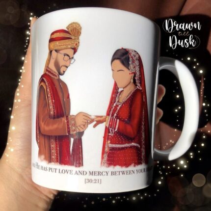 Personalized mugs with photo, name, and custom text – printed ceramic mugs for gifting or personal use,